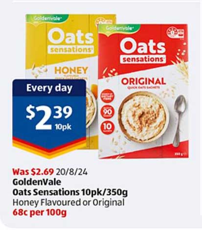 GoldenVale Oats Sensations