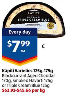 Kāpiti Varieties 125g-175g