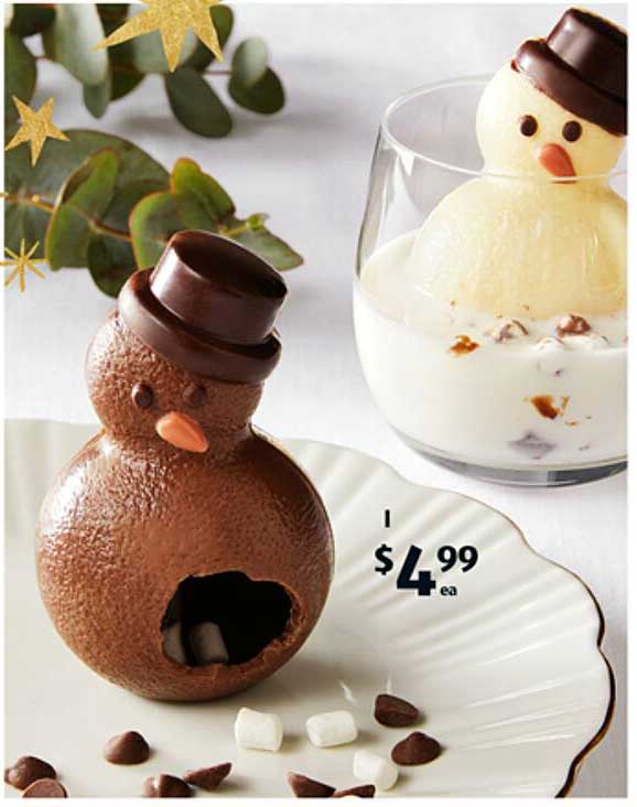 Snowman Hot Chocolate Bombs