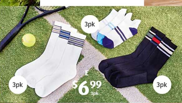 Socks 3pk