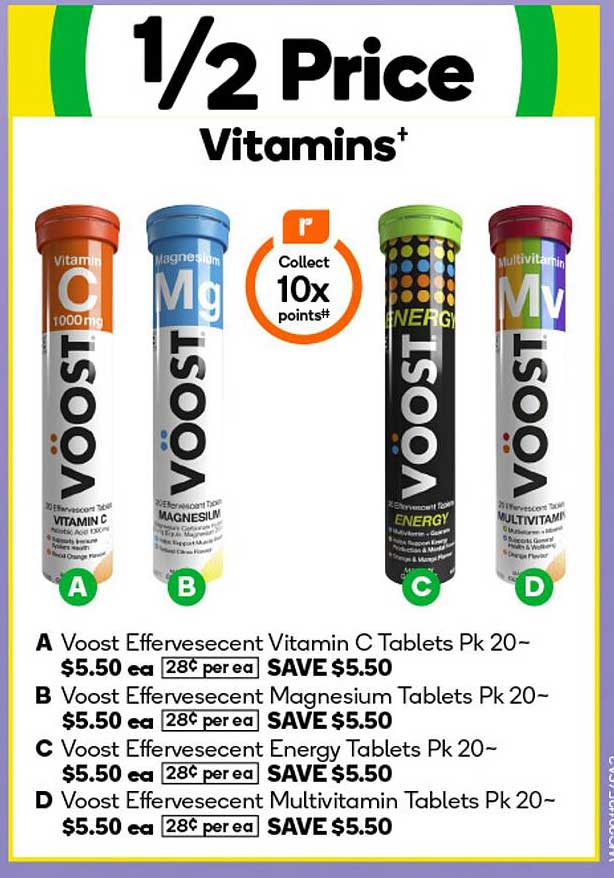 1/2 Price Vitamins