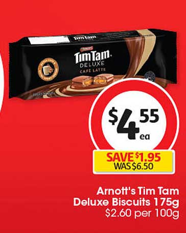 Arnott's Tim Tam Deluxe Biscuits