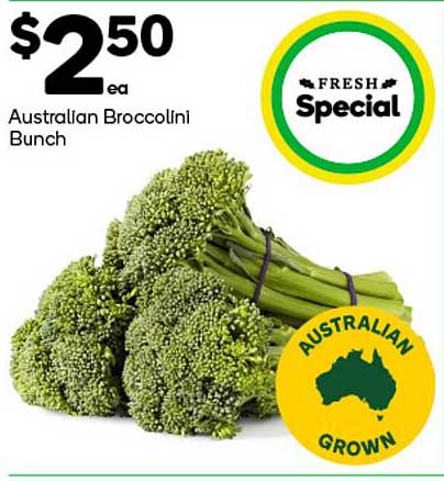 Australian Broccolini Bunch