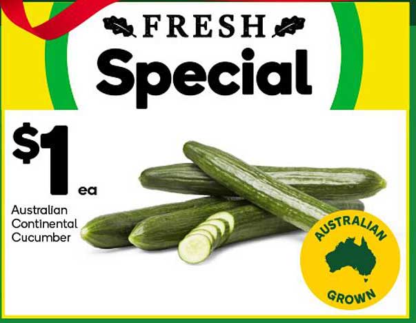 Australian Continental Cucumber