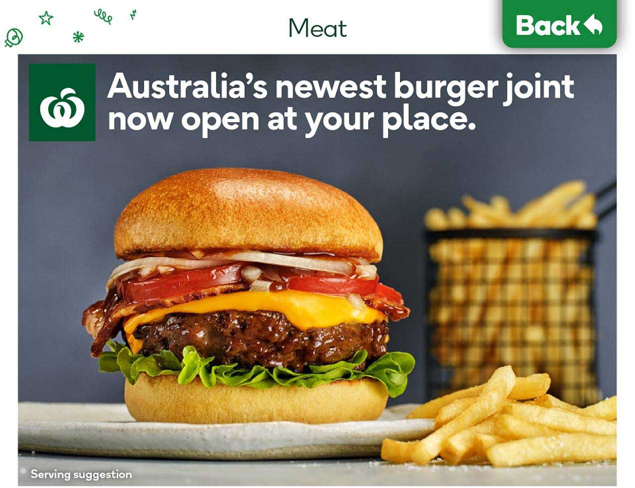 Australia’s newest burger joint now open at your place.