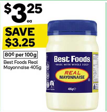 Best Foods Real Mayonnaise