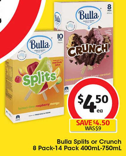 Bulla Splits or Crunch