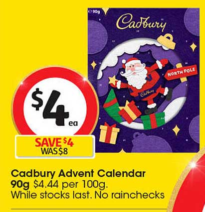 Cadbury Advent Calendar