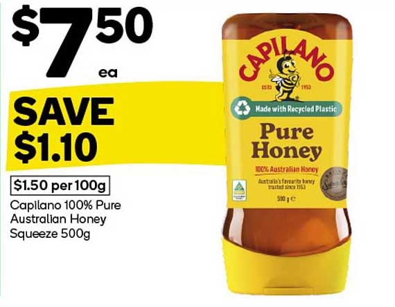 Capilano Pure Honey