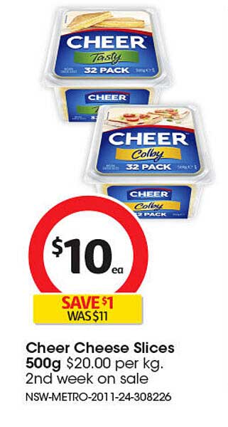 Cheer Cheese Slices