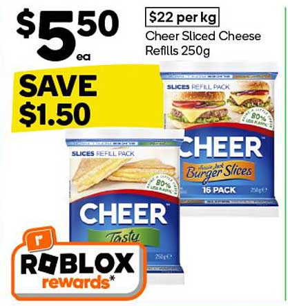 Cheer Sliced Cheese Refills