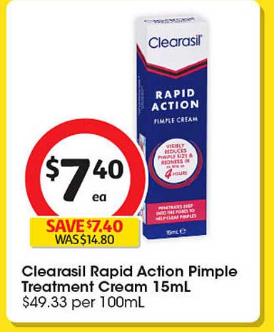 Clearasil Rapid Action Pimple Treatment Cream