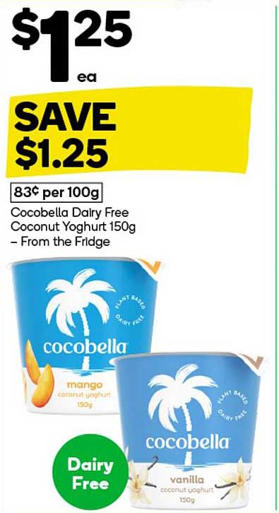 Cocobella Dairy Free Coconut Yoghurt