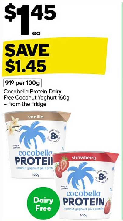 Cocobella Protein Dairy Free Coconut Yoghurt