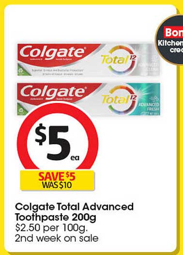 Colgate Total Advanced Toothpaste