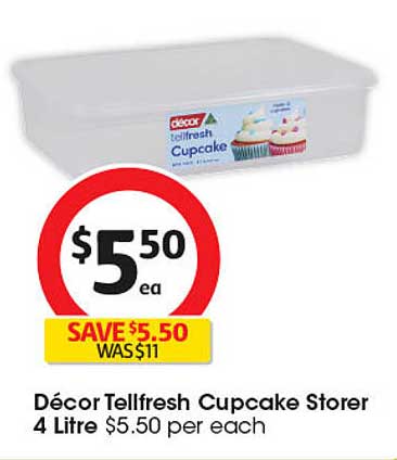 Décor Tellfresh Cupcake Storer