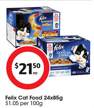 Felix Cat Food 24x85g