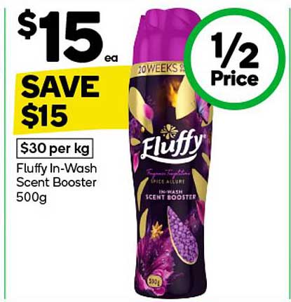 Fluffy In-Wash Scent Booster