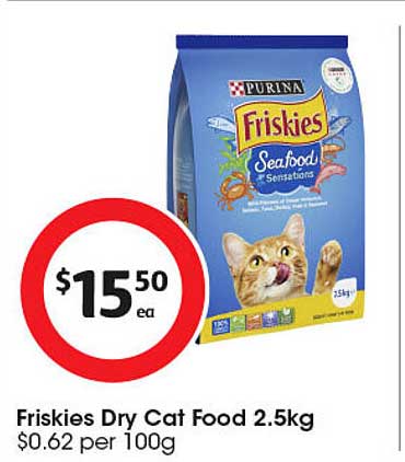 Friskies Dry Cat Food 2.5kg