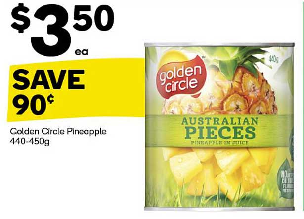 Golden Circle Australian Pieces Pineapple in Juice