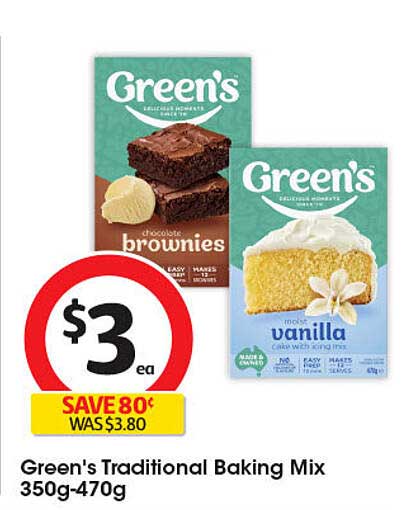 Green's Traditional Baking Mix