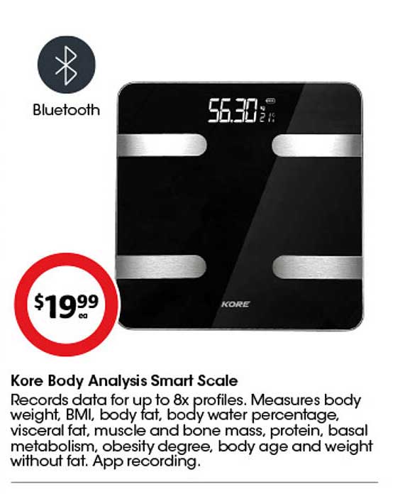 Kore Body Analysis Smart Scale