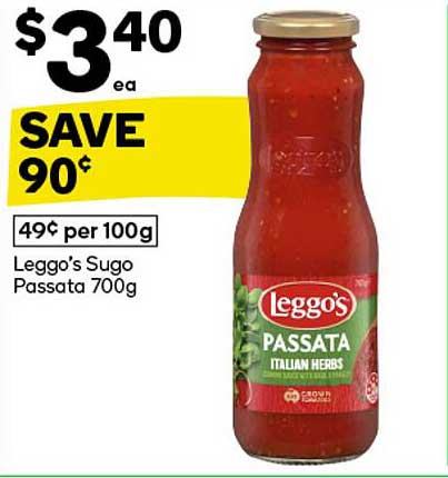 Leggo's Passata Italian Herbs