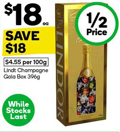 Lindt Champagne Gala Box