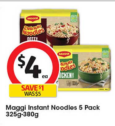 Maggi Instant Noodles 5 Pack