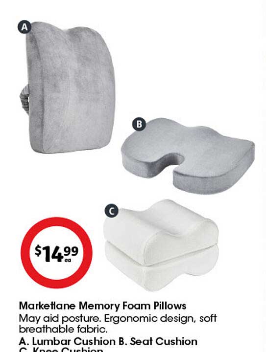 Marketlane Memory Foam Pillows