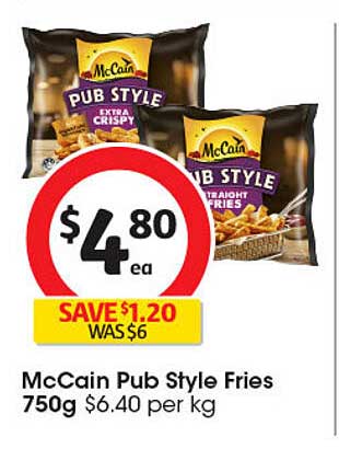 McCain Pub Style Fries