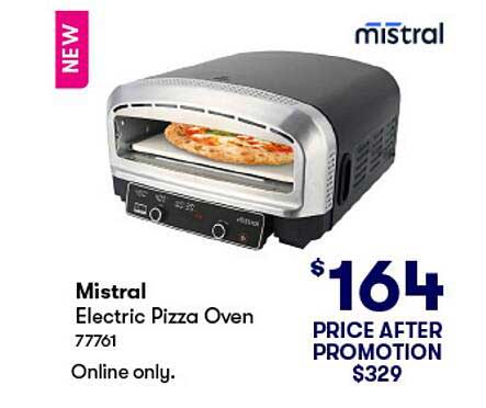 Mistral Electric Pizza Oven