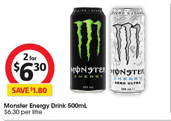 Monster Energy Drink 500mL