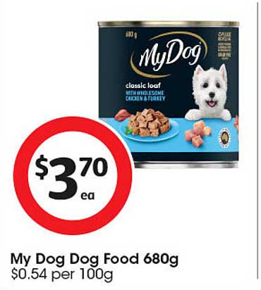 My Dog Dog Food 680g