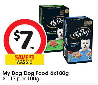 My Dog Dog Food 6x100g