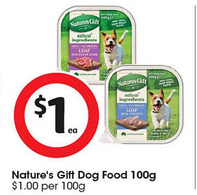 Nature's Gift Dog Food 100g