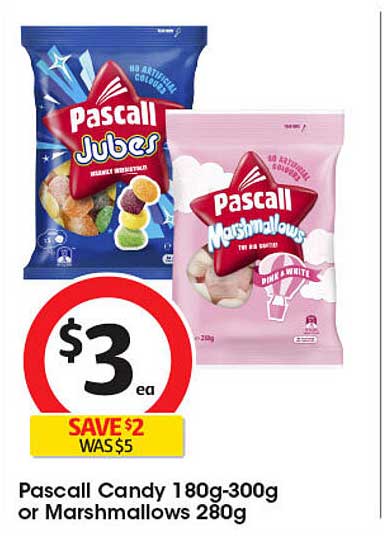 Pascall Candy or Marshmallows