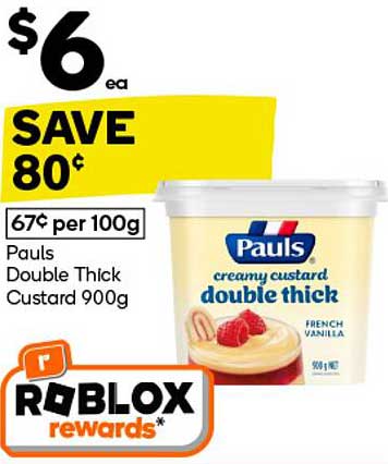 Pauls Double Thick Custard