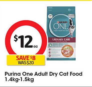 Purina One Adult Dry Cat Food