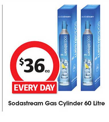 Sodastream Gas Cylinder 60 Litre