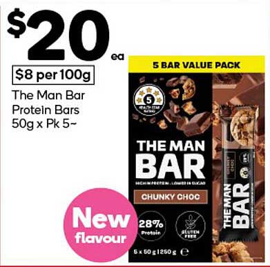 The Man Bar Protein Bars