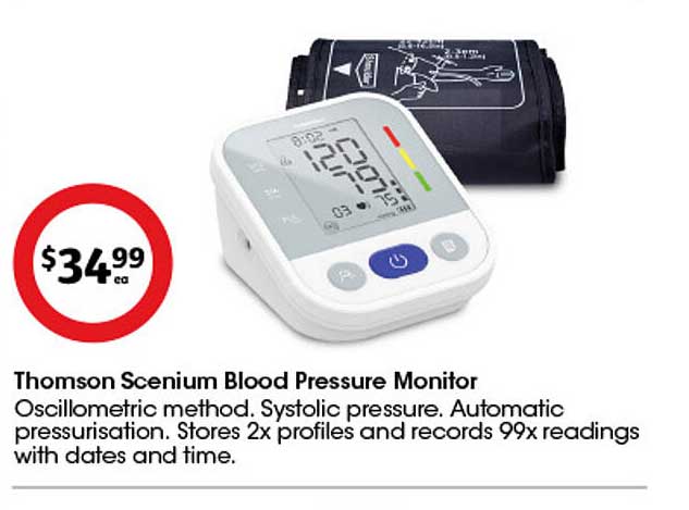 Thomson Scenium Blood Pressure Monitor