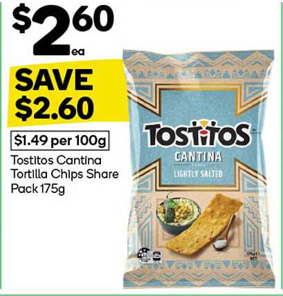 Tostitos Cantina Tortilla Chips Share Pack