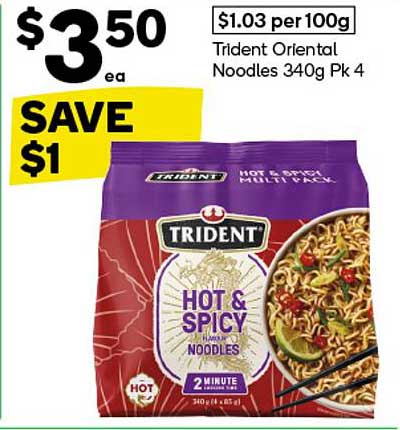 Trident Hot & Spicy Noodles