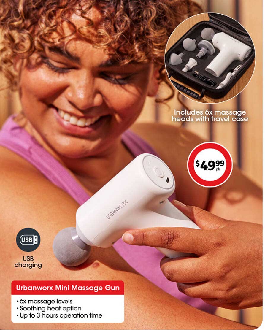 Urbanworx Mini Massage Gun