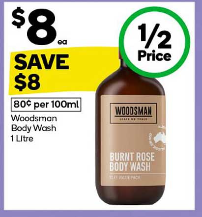 Woodsman Body Wash