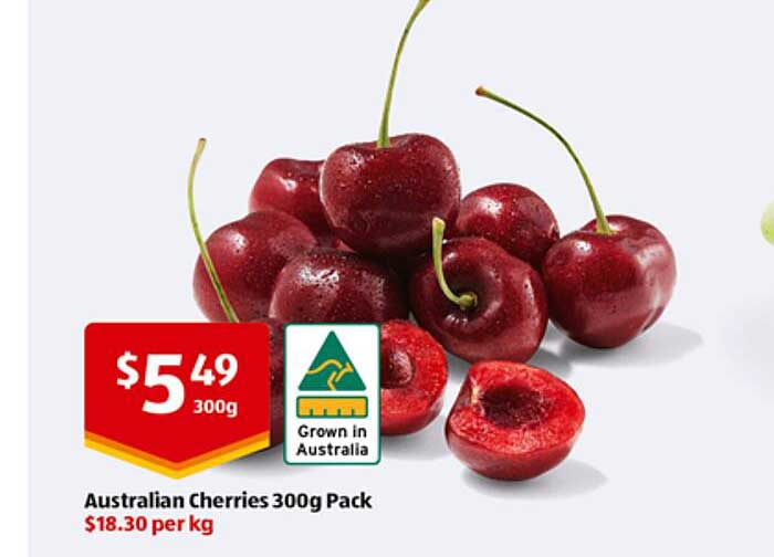 Australian Cherries 300g Pack