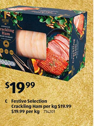 Festive Selection Crackling Ham