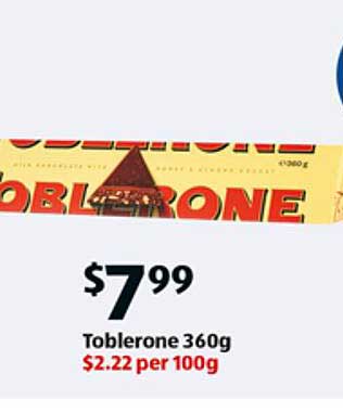 Toblerone 360g