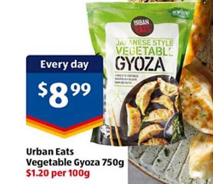 Urban Eats Vegetable Gyoza